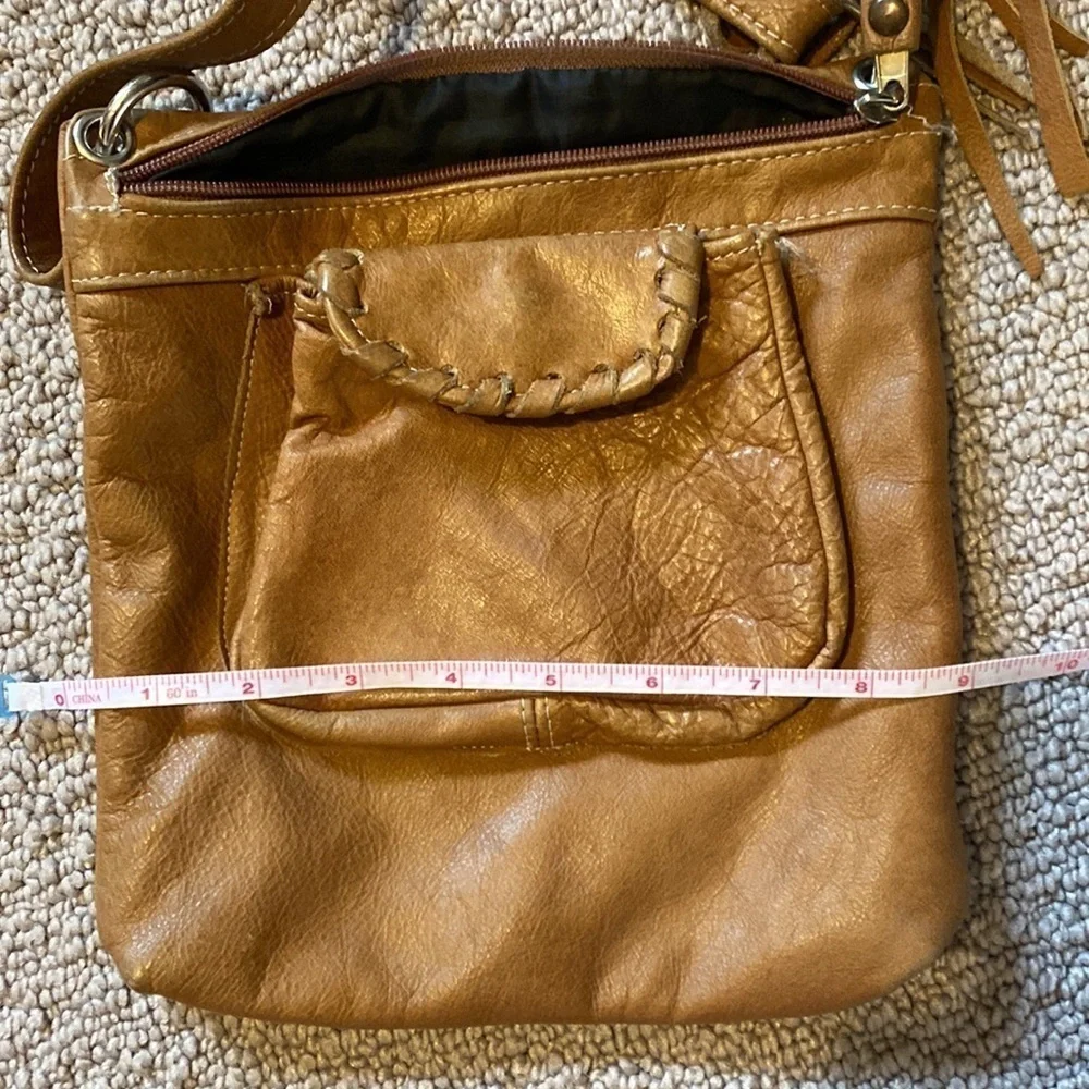 Cross body festival leather bag - Picture 4 of 6